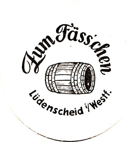 l�denscheid mk-nw zum f�sschen 1a (rund215-zum f�ss'chen-schwarz)